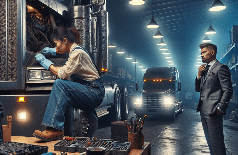 Naprawa ciężarówek: Kompleksowy poradnik dla kierowców i warsztatów