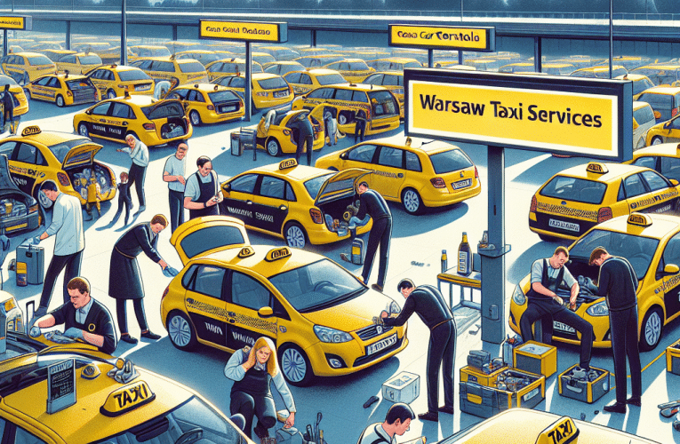 Wynajem aut na taxi w Warszawie – jak efektywnie zarządzać flotą pojazdów?