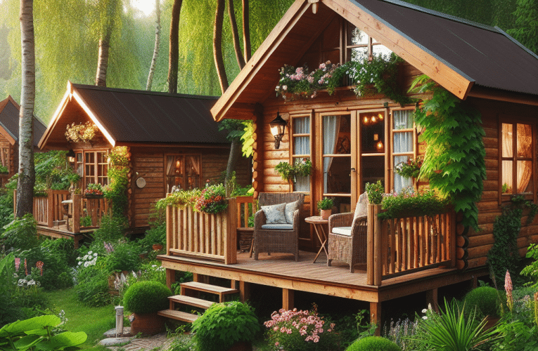 Drewniane domki do ogrodu – jak wybrać i pielęgnować własną oazę relaksu?
