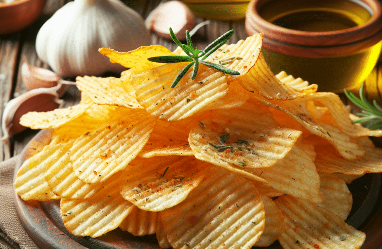 Włoskie chipsy – przepisy na chrupiące przekąski z sercem Italii