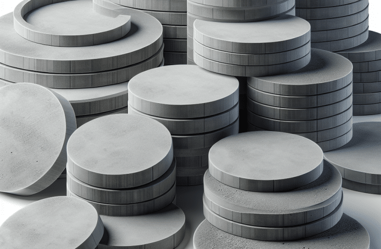 Kręgi betonowe: wymiary rodzaje i zastosowanie w różnych projektach