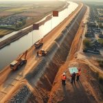 budowa wałów przeciwpowodziowych