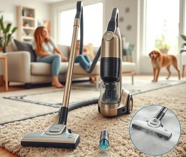 Jaki odkurzacz do pracy na mokro i sucho wybrać do domu z dywanami?