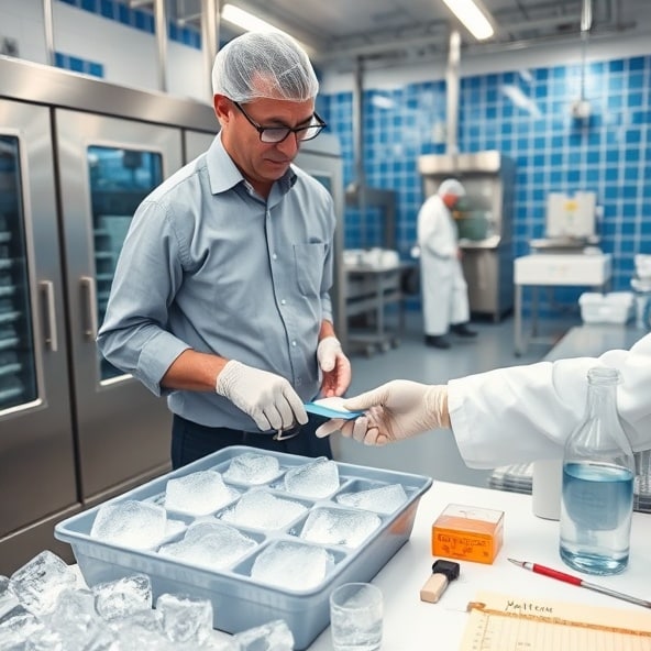 producent lodu w kostkach