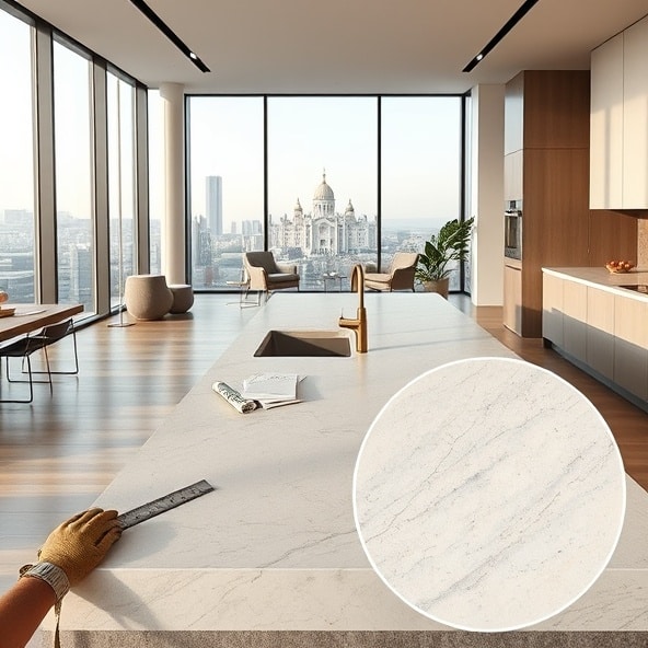 blaty kuchenne kwarcytowe warszawa