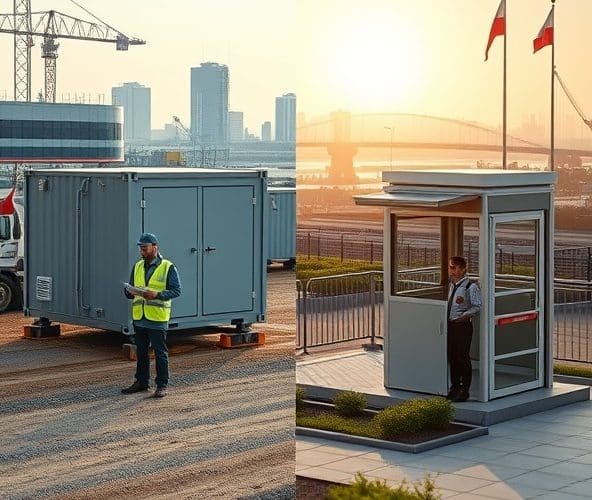 Wynająć czy kupić kontenery stróżówki w Gorzowie Wielkopolskim?