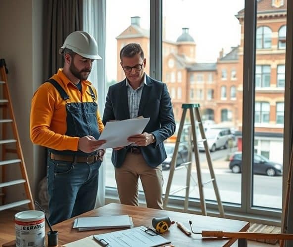 Jak ustalić kary i odbiory przy pracach wykończeniowych w Łodzi?