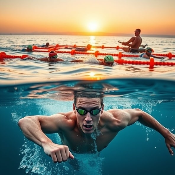 treningi pływania dla triathlonistów