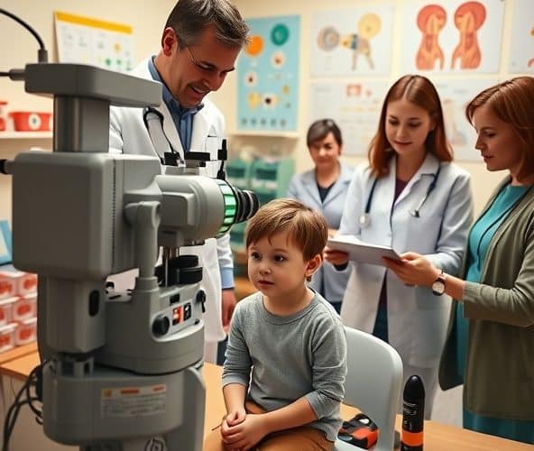 Jak przeszkolić personel poradni dziecięcej w badaniu na synoptoforze?