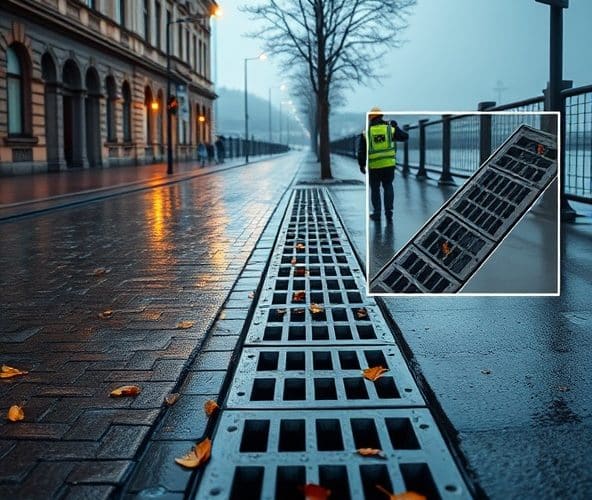 Czy odwodnienie liniowe w Szczecinie zapobiegnie przeciekom i zatorom?