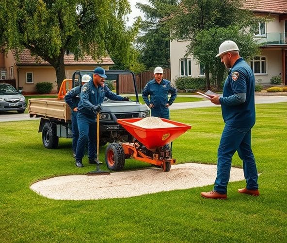 Jak wybrać firmę do piaskowania trawników w Michałowicach z polisą OC?