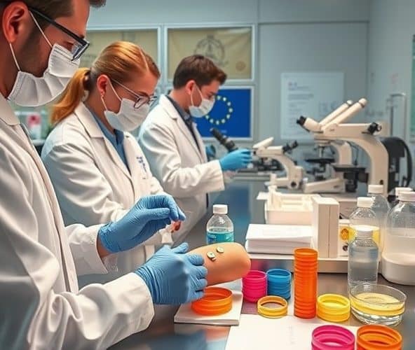 Gdzie producent opasek silikonowych wykona badania skóry zgodne z UE?