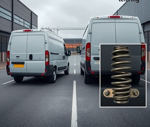 Czy sprężyny pomocnicze Fiat Talento zapewnią stabilność przy 500 kg?