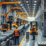 transport linii technologicznych