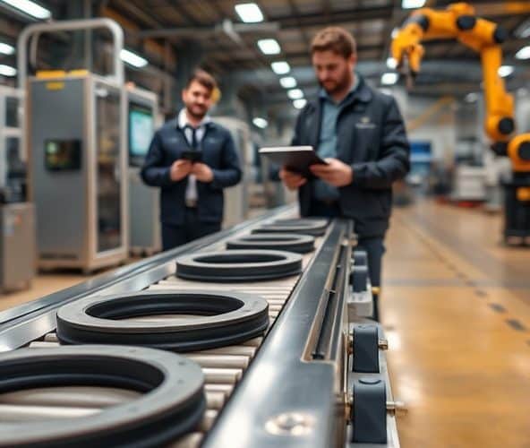 Jak kierownik produkcji zmniejszy braki uszczelek gumowych na linii produkcji?