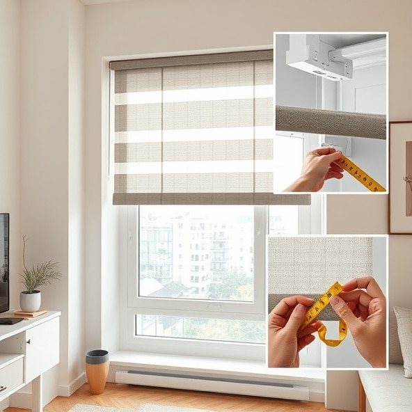 montaż rolety dzień noc