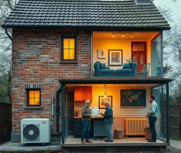 Czy ogrzewanie ekologiczne z pompą ciepła opłaci się w starym domu jednorodzinnym bez pełnej termomodernizacji?