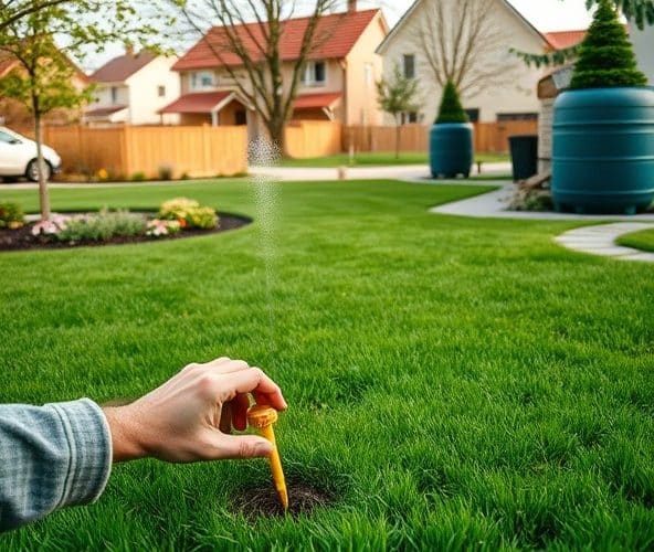 Jak podlewać trawniki w Książenicach, by obniżyć koszty pielęgnacji?