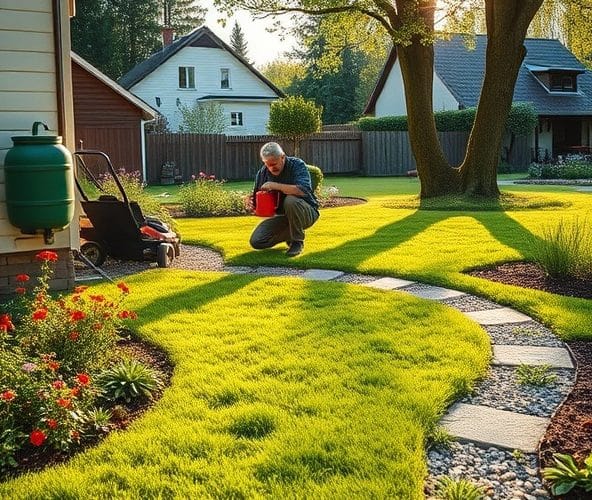 Jak pielęgnacja trawników w Książenicach pozwoli oszczędzać wodę?