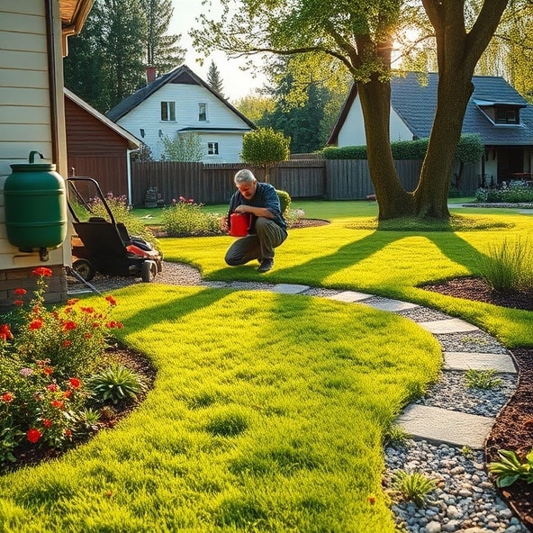 pielęgnacja trawników książenice