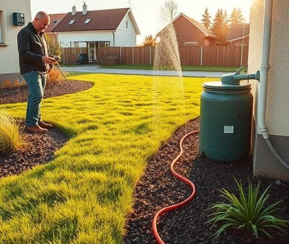 Jak podlewać trawniki w Książenicach, by obniżyć koszty pielęgnacji?