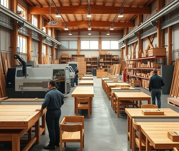 Jak producent mebli z drewna litego skróci czas realizacji?