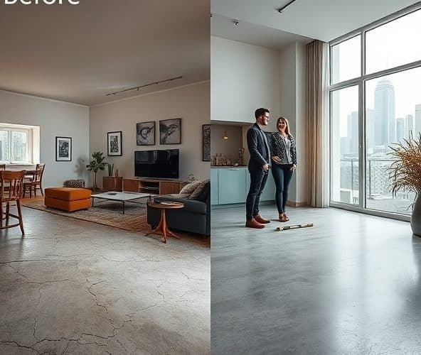 Czy wylewka samopoziomująca w mieszkaniu na sprzedaż w Warszawie realnie podniesie cenę i skróci czas znalezienia kupca?