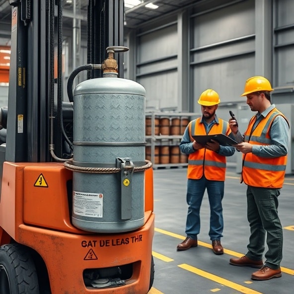 butla gazowa do wózka widłowego