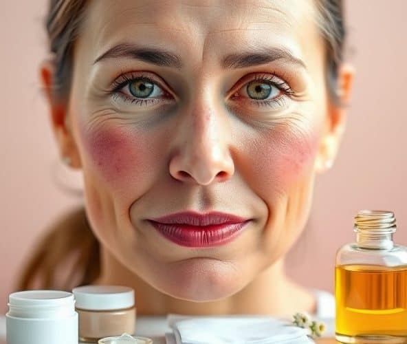 Jak wybrać apteczny krem na redukcję zaczerwienienia twarzy przy trądziku różowatym?