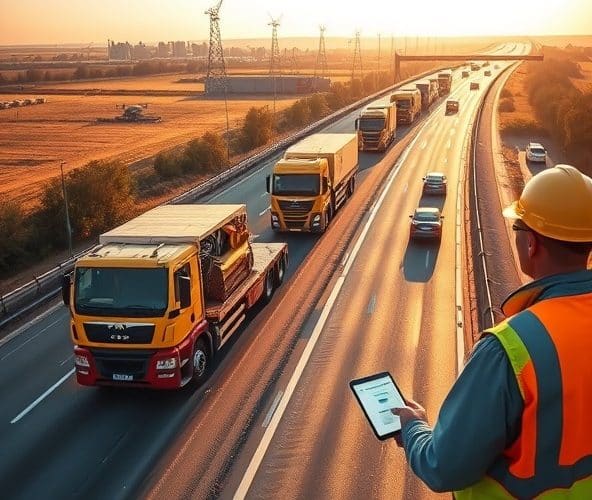 Jak zoptymalizować trasy transportu ciężkiego sprzętu dla JDG?