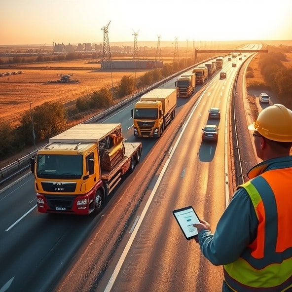 transport ciężkiego sprzętu