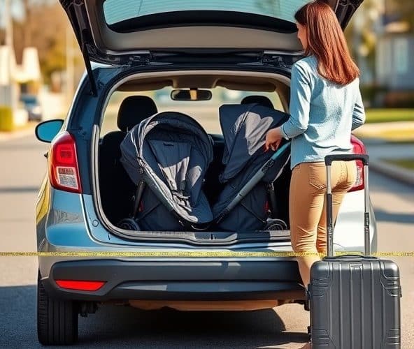 Jaki wózek spacerowy zmieści się w bagażniku małego auta?