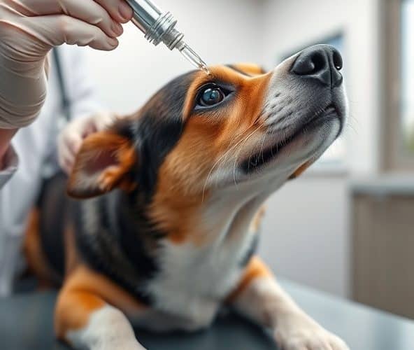 Czy krople ze srebrem dla psa do oczu są bezpieczne i skuteczne?