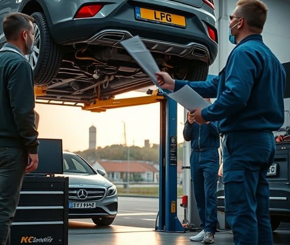 Czy warsztat w Tychach załatwi wpis do dowodu po montażu LPG?