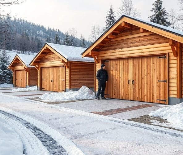 Jak wybrać garaże drewnopodobne w Małopolsce odporne na śnieg i sól drogową przy ograniczonym budżecie?