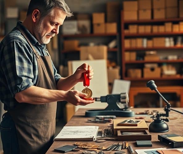 Czy producent medali da próbny egzemplarz klubowi przed zamówieniem?