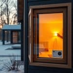 okna aluminiowo drewniane zielonka