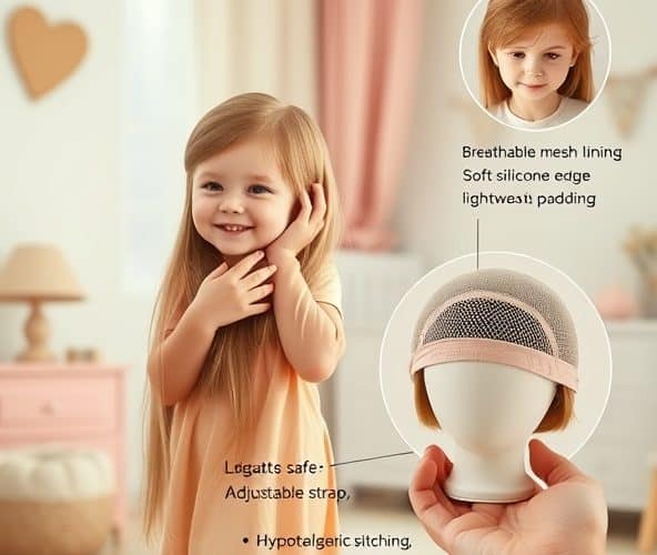 Jak wybrać długie peruki dla małych dzieci bez podrażnień?