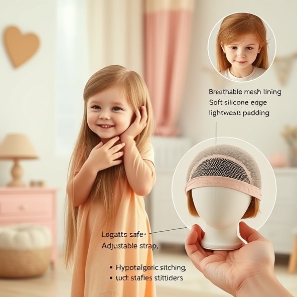 peruki dla dzieci długie