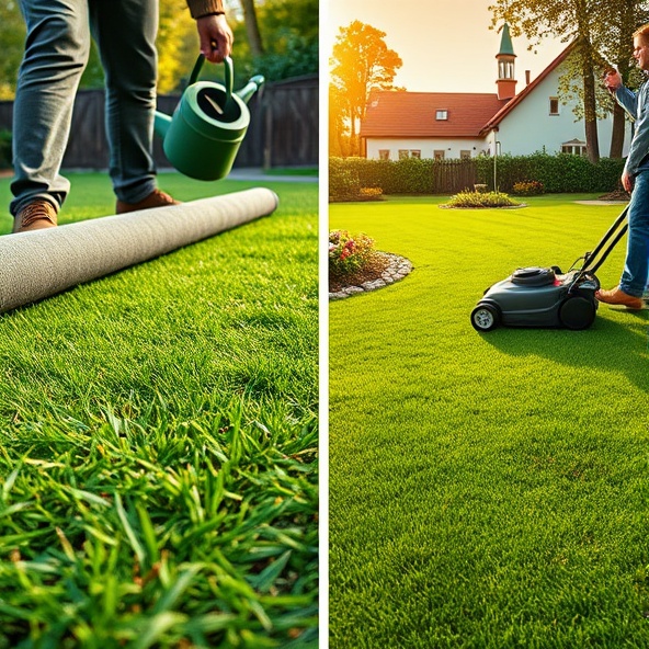 trawa z rolki książenice